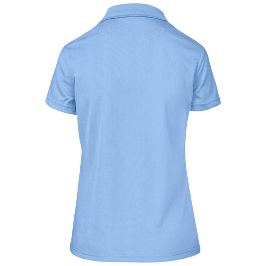 Ladies Distinct Golf Shirt - Sky Blue