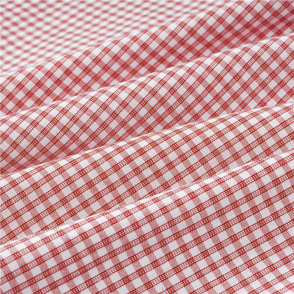 Mens Long Sleeve Edinburgh Shirt - Red