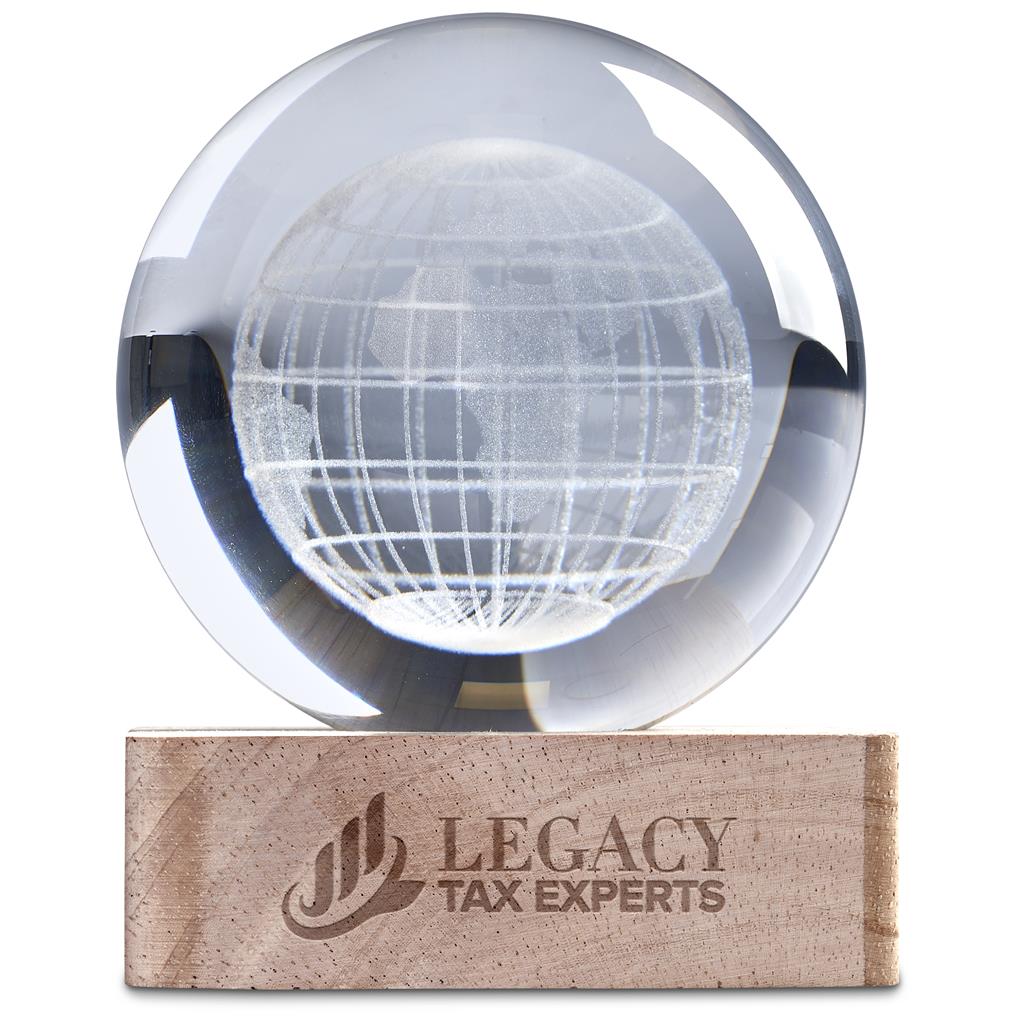Altitude Blaze Light-Up Globe Award