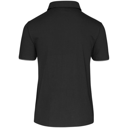 Mens Delta Golf Shirt - Black