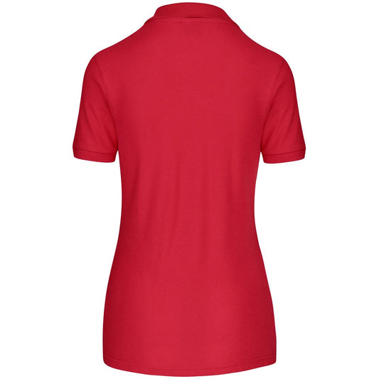 Ladies Boston Golf Shirt - Red