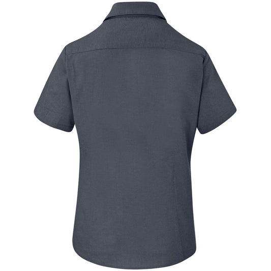 Ladies Short Sleeve Aspen Shirt - Grey
