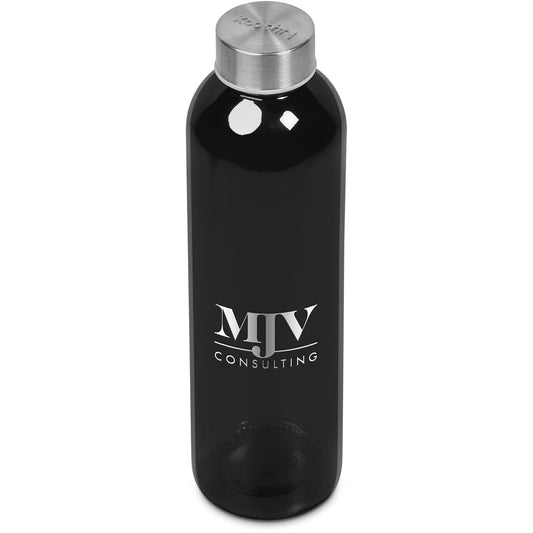 Kooshty Pura Plus Glass Water Bottle – 750ml - Black