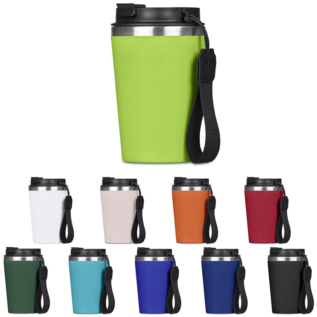 Kooshty Luca Stainless Steel & Plastic Double-Wall Tumbler – 350ml