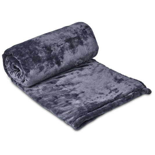 Serendipio Glacial Sherpa Fleece Blanket