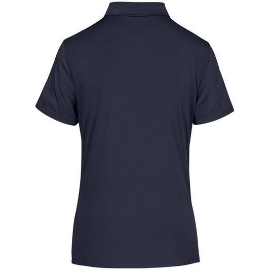 Ladies Alex Varga Questana Seamless Golf Shirt - Navy