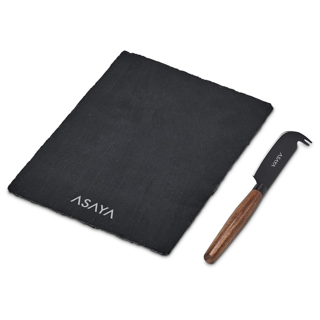 Andy Cartwright Clarens Slate Cheese Board Set