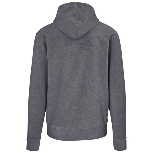 Mens Dawson Polar Fleece Hooded Sweater - Charcoal