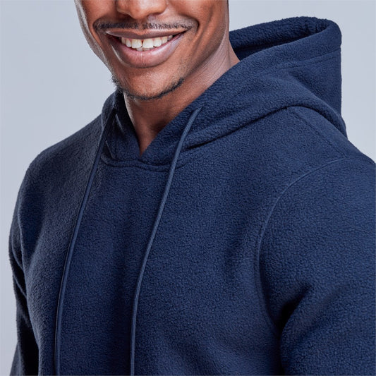 Mens Dawson Polar Fleece Hooded Sweater