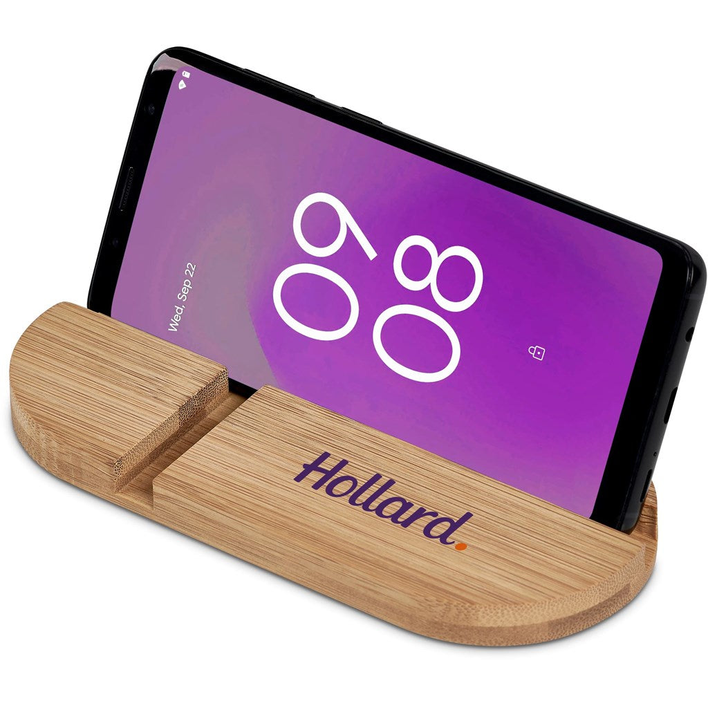 Okiyo Kurosu Bamboo Phone Stand