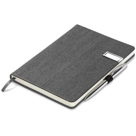 Altitude Oakridge A5 Hard Cover Flash Drive Notebook - 8GB