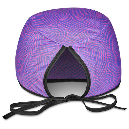 Sample Hoppla Halo Polyester Nurse Theatre Cap