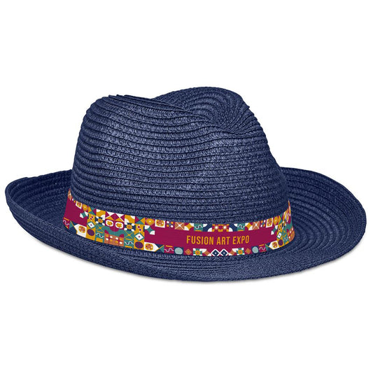Pre-Printed Sample Bruno Fedora Hat