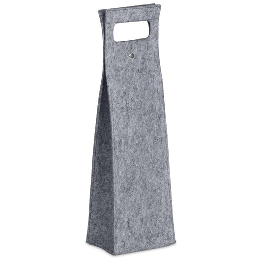 Pre-Production Sample Hoppla Velto RPET Felt Single Wine Carrier
