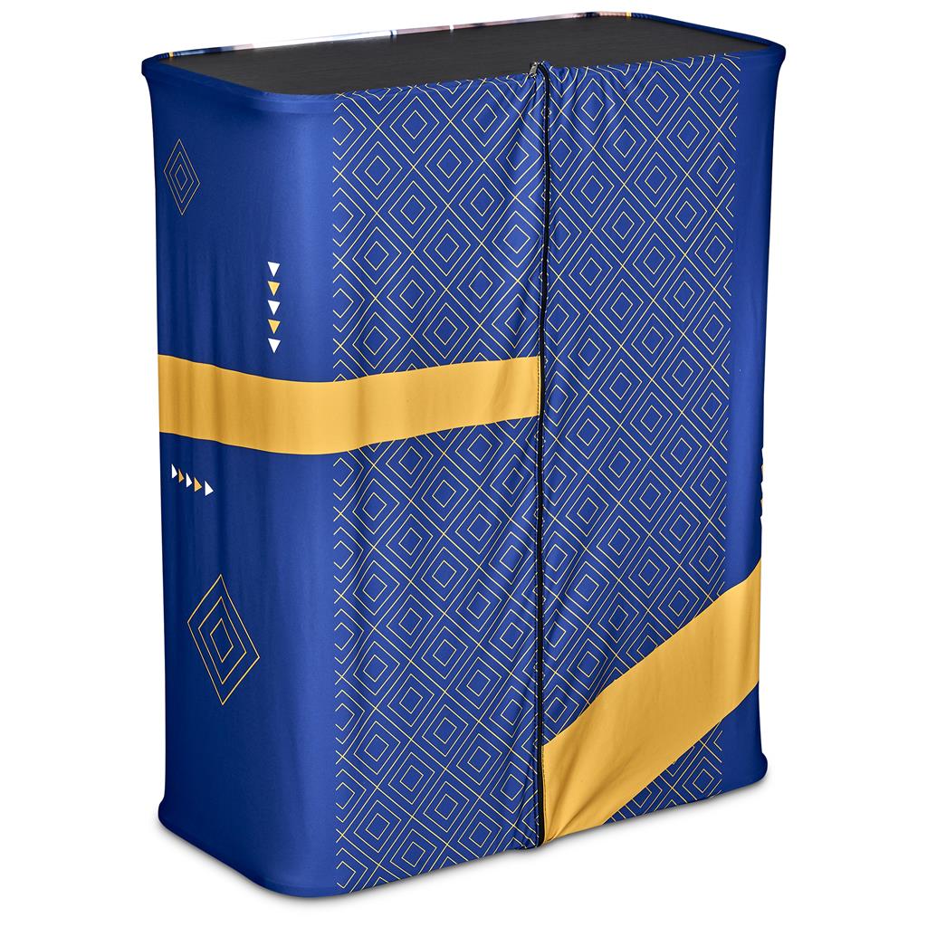 Pop-Up Hydraulic Fabric Counter