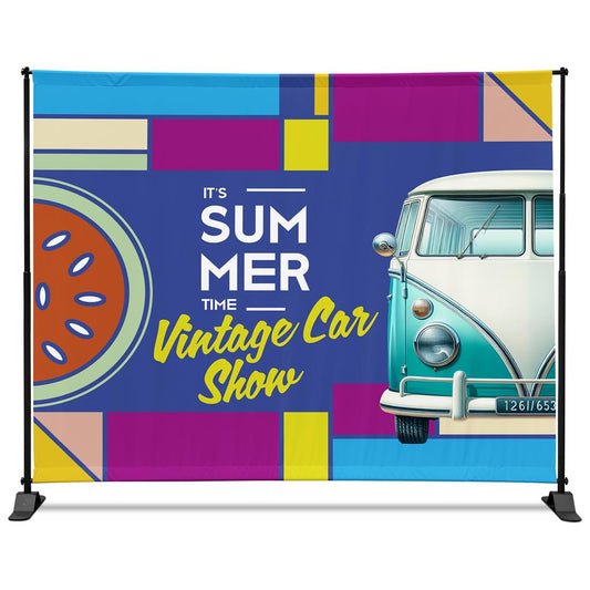 Adjustable Banner Stand Eco 1.6m x 2m