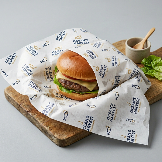 Food Grade Grease-proof Paper - 2 colour print
