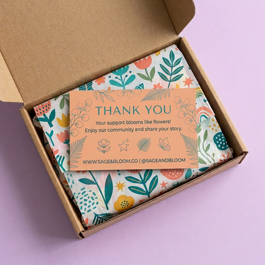Thank You Cards (Single Sided)