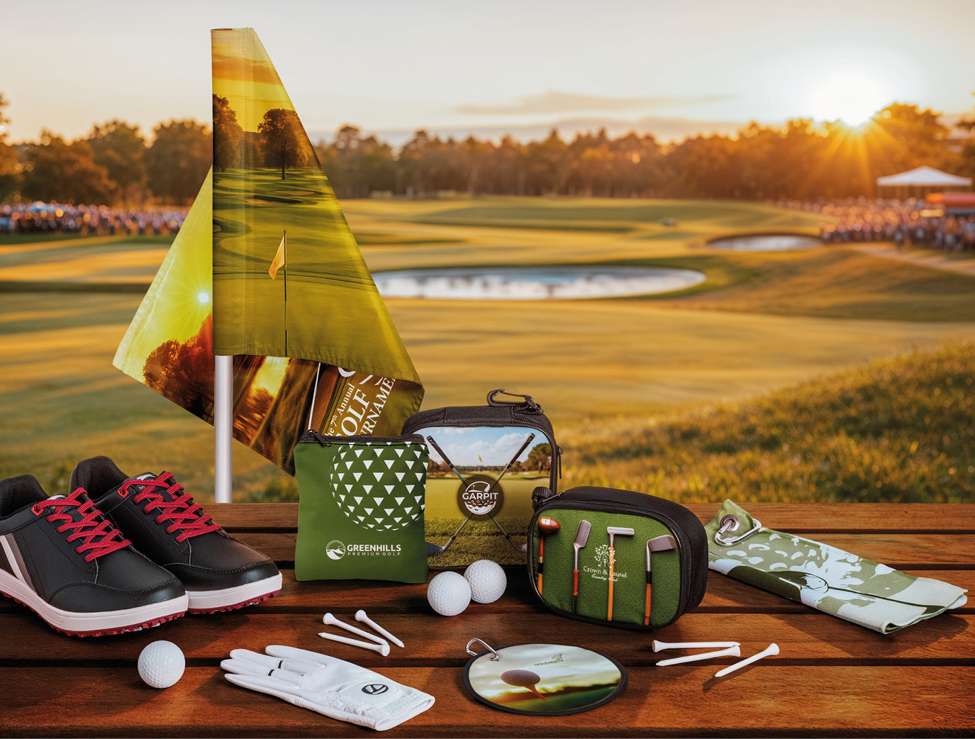 branded golf accessories