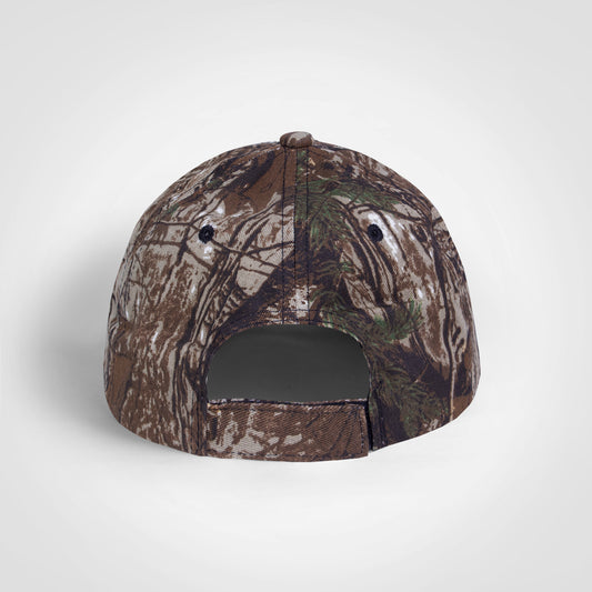 6 P Leaflock Camo Cap