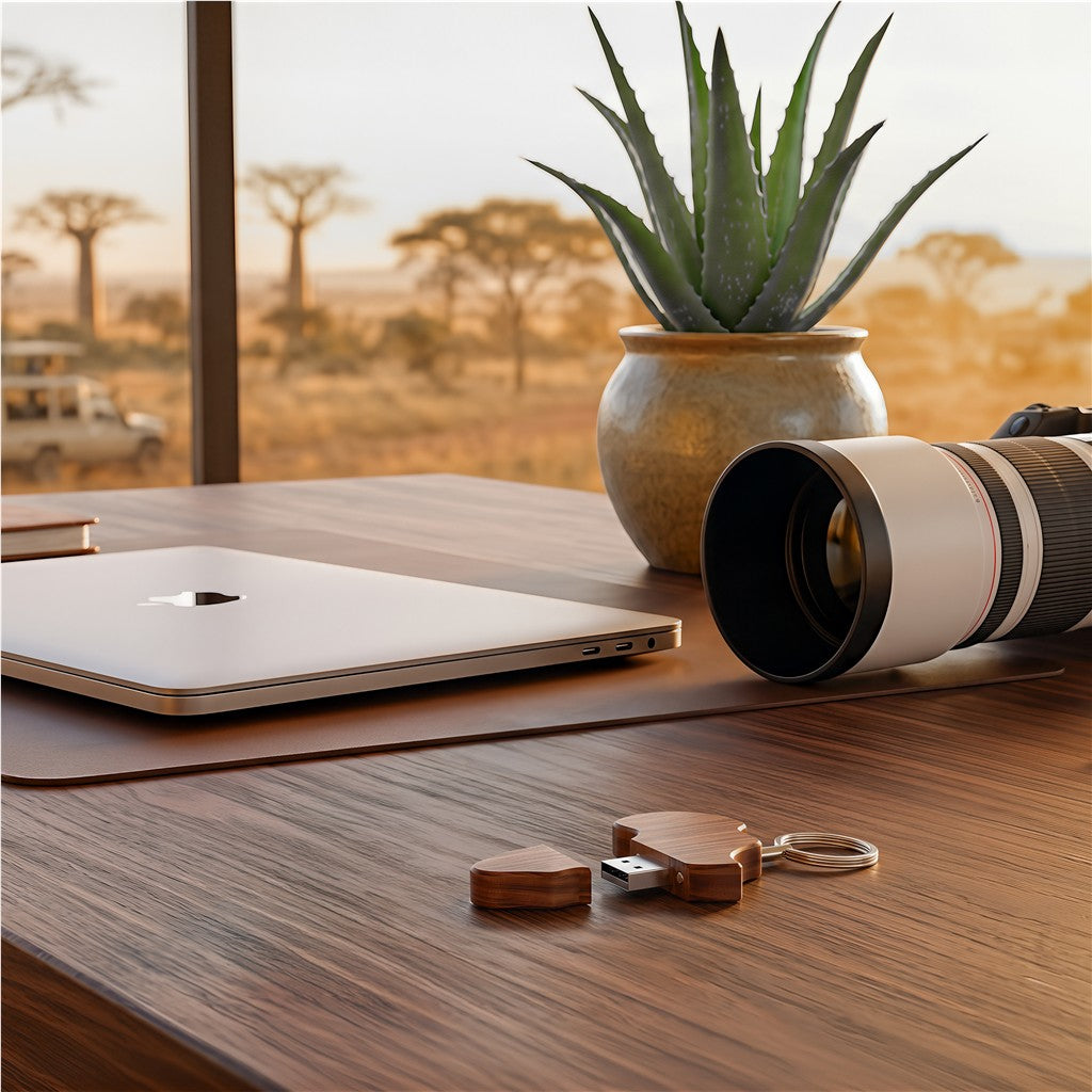 Andy Cartwright Afrique Flash Drive Keyholder - 16GB