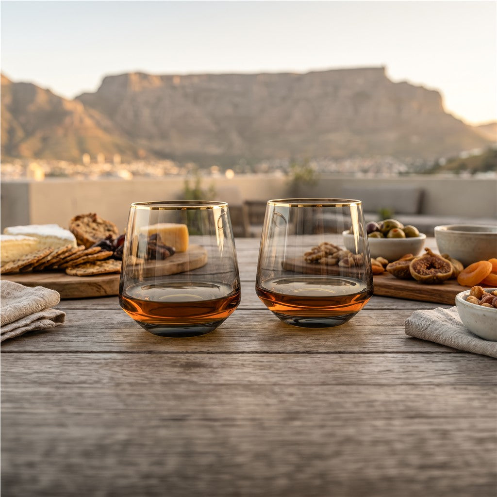 Andy Cartwright Afrique Dusk Whiskey Glass Set