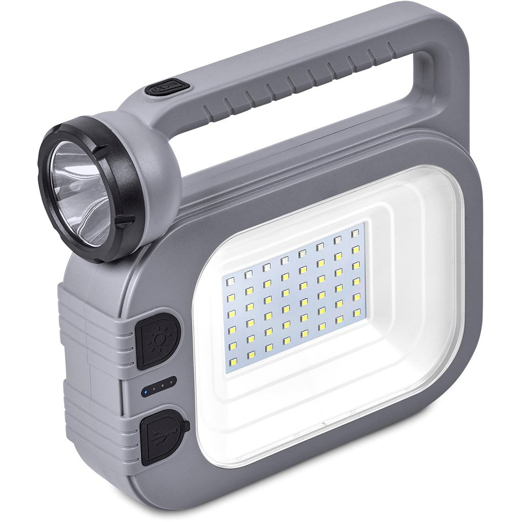 Swiss Cougar Hanoi Solar Lantern & Power Bank - 2,400mAh