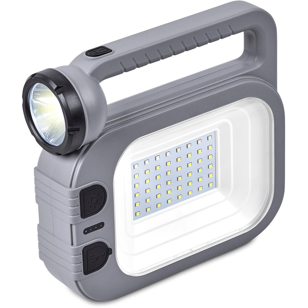 Swiss Cougar Hanoi Solar Lantern & Power Bank - 2,400mAh