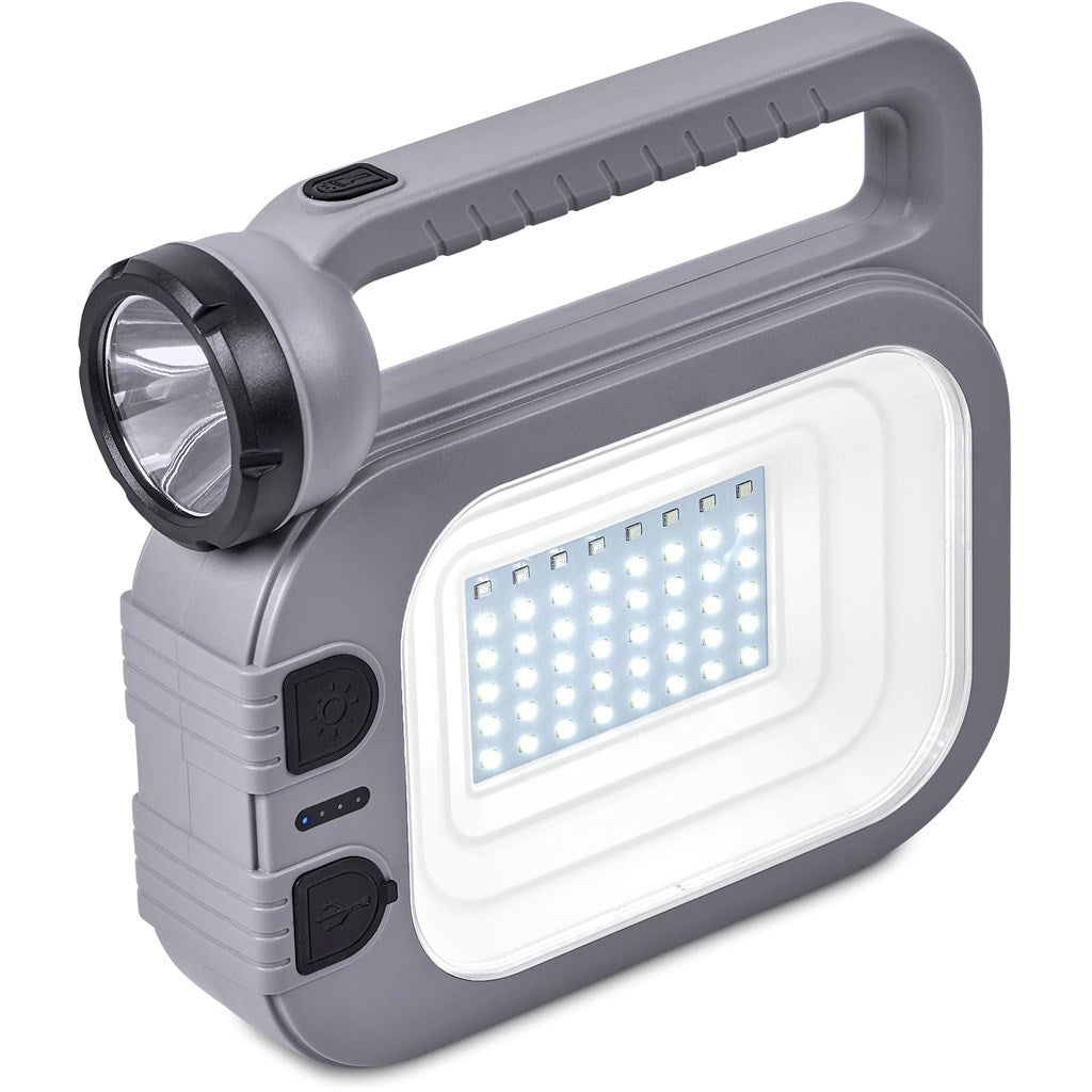 Swiss Cougar Hanoi Solar Lantern & Power Bank - 2,400mAh