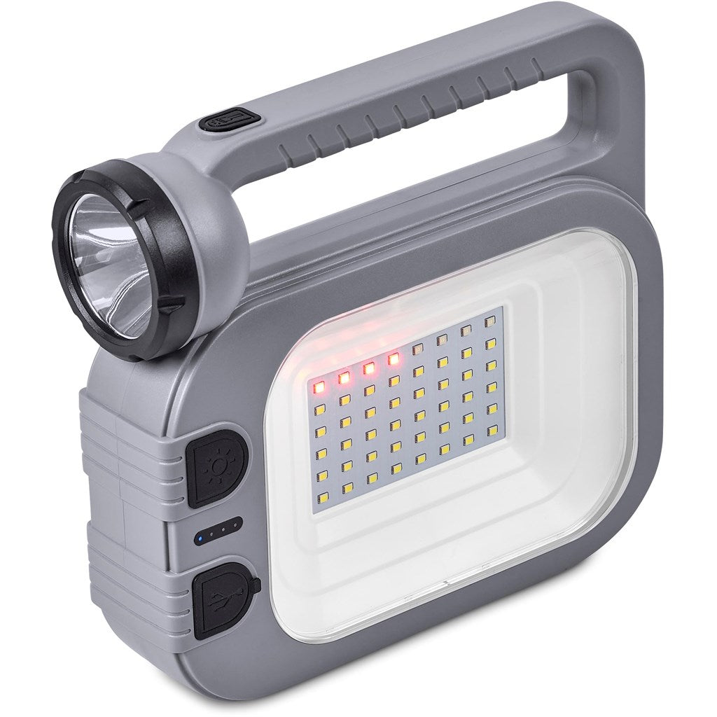 Swiss Cougar Hanoi Solar Lantern & Power Bank - 2,400mAh