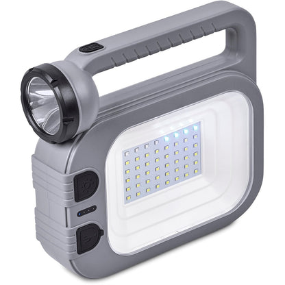 Swiss Cougar Hanoi Solar Lantern & Power Bank - 2,400mAh