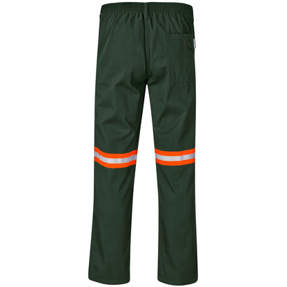 Site Premium Polycotton Pants - Reflective Legs - Orange Tape