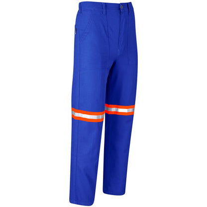 Artisan Premium 100% Cotton Pants - Reflective Legs - Orange Tape