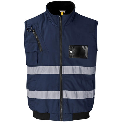 Techno Padded Hi-Viz Reflective Bunny Jacket