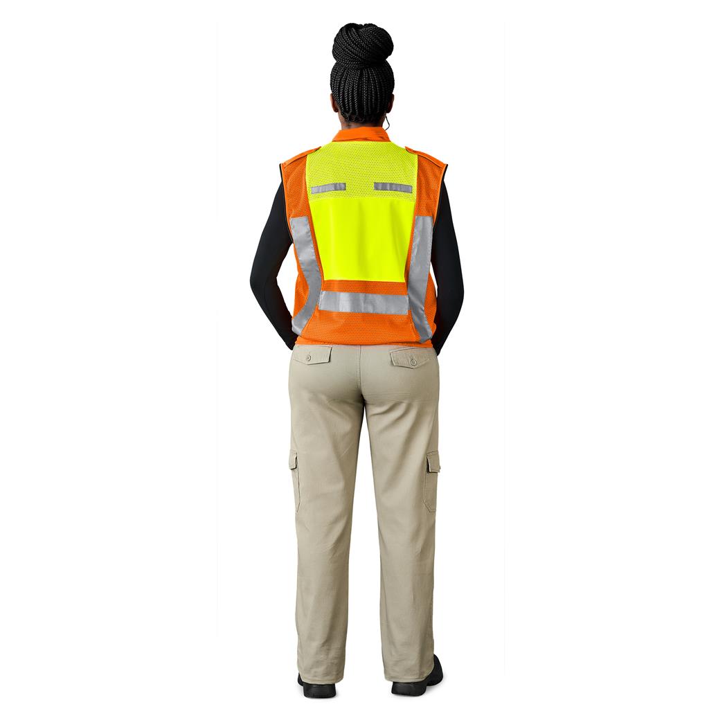 Metro Two-Tone Hi-Viz Reflective Zip-Off Jacket