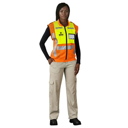 Metro Two-Tone Hi-Viz Reflective Zip-Off Jacket