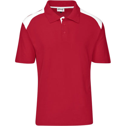 Mens Apex Golf Shirt - Red