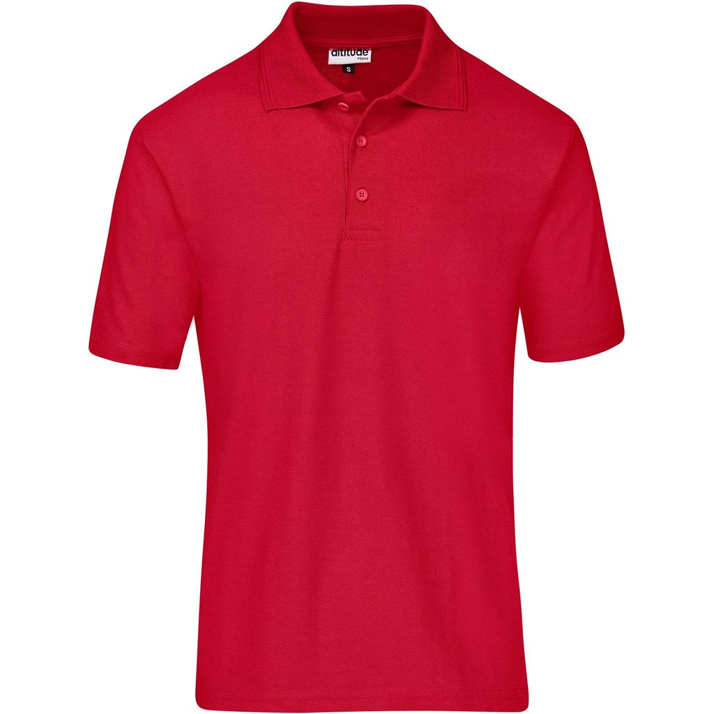 Mens Basic Pique Golf Shirt
