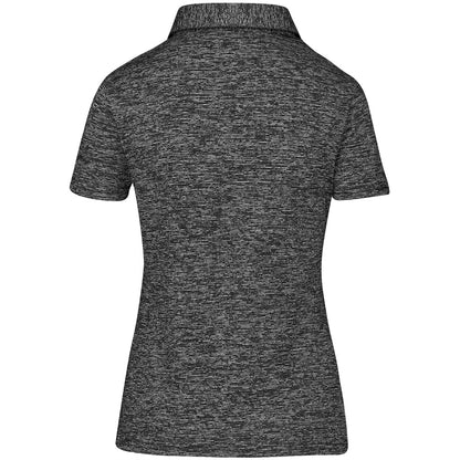 Ladies Echo Golf Shirt - Black