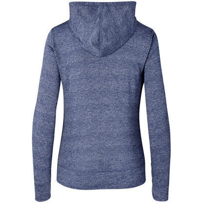 Ladies Fitness Lightweight Hooded Sweater - Navy