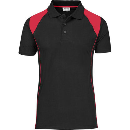 Mens Infinity Golf Shirt - Black