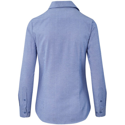 Ladies Long Sleeve Northampton Shirt - Royal Blue