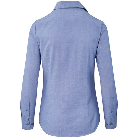Ladies Long Sleeve Northampton Shirt - Royal Blue
