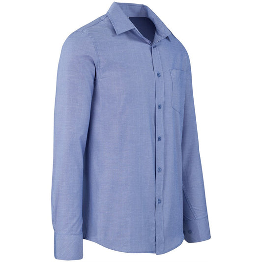 Mens Long Sleeve Northampton Shirt - Royal Blue