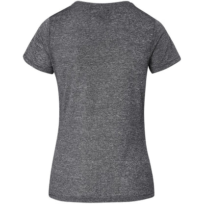 Ladies Oregon Melange T-Shirt - Charcoal
