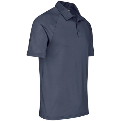 Mens Santorini Golf Shirt - Grey