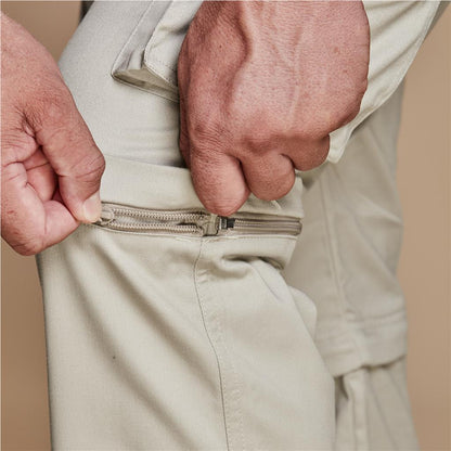 Mens Cargo Zip Off Pants