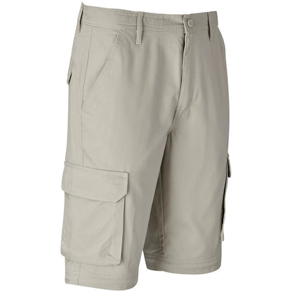 Mens Cargo Zip Off Pants - Stone