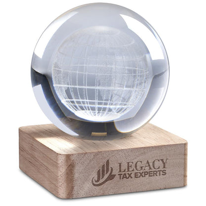 Altitude Blaze Light-Up Globe Award