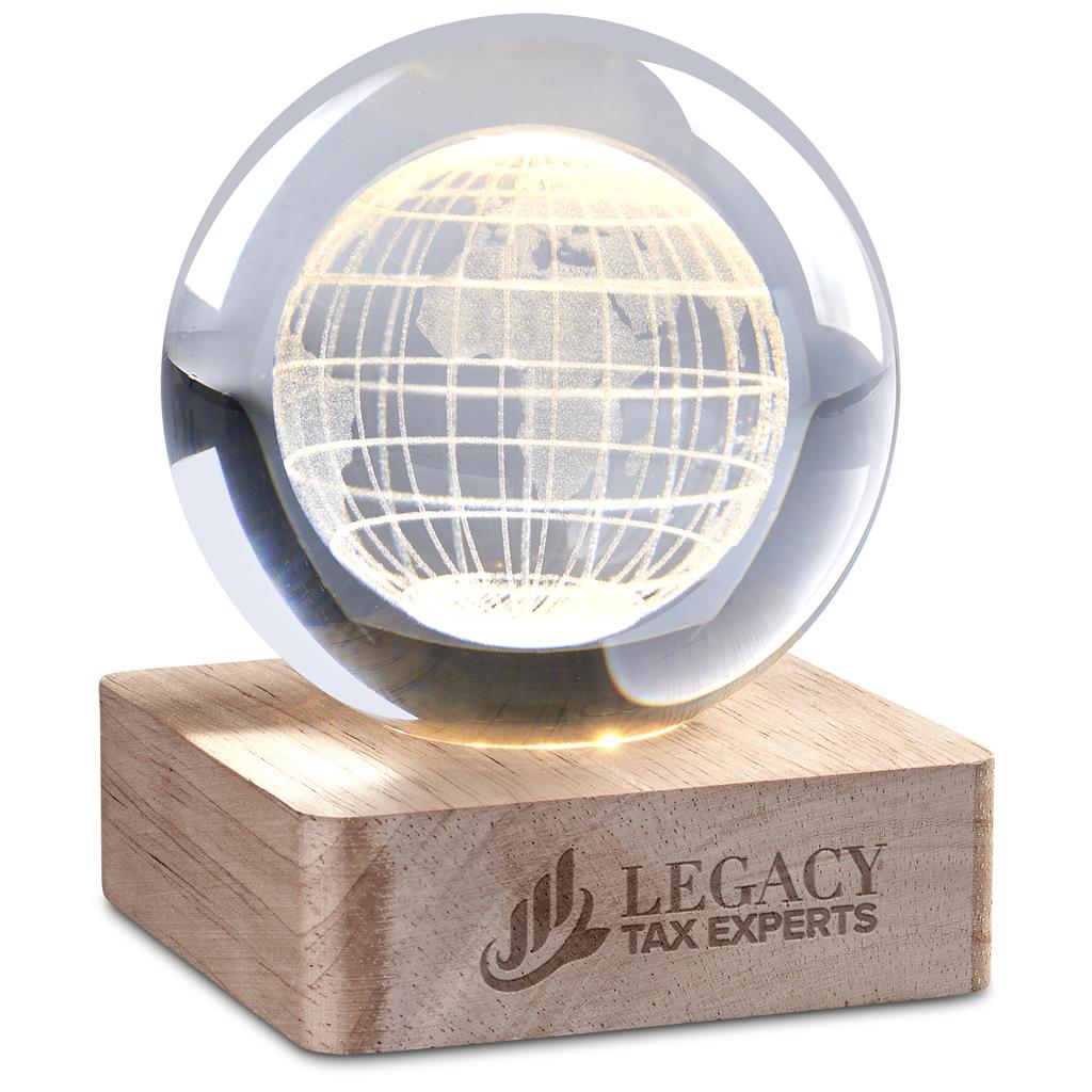 Altitude Blaze Light-Up Globe Award